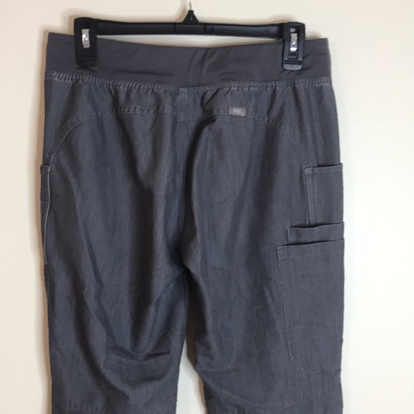 Figs technical collection charcoal gray scrub pants size small - Picture 6 of 10